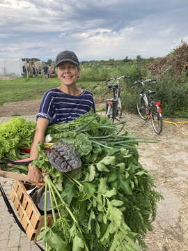 Christiane reiche Ernte